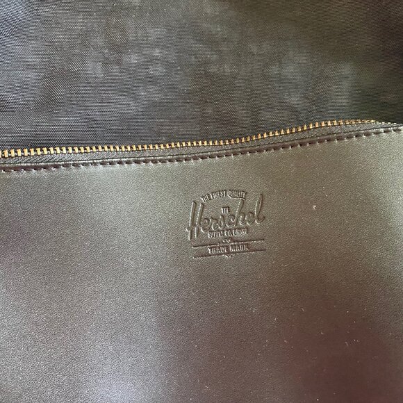 Sac à dos (Backpack) mini noir 2 cuir et nylon - Picture 2 of 6